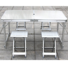Serviette de camping portable extérieure pliante en aluminium tables et chaises fabricant